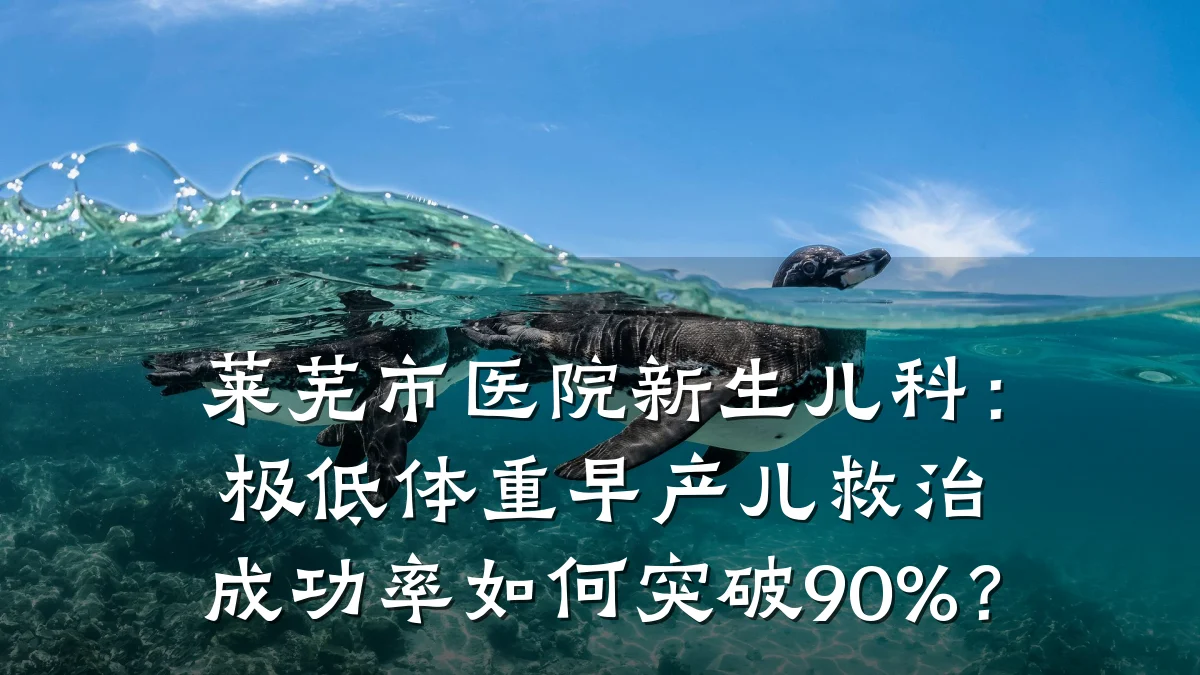 莱芜市医院新生儿科:极低体重早产儿救治成功率如何突破90%?