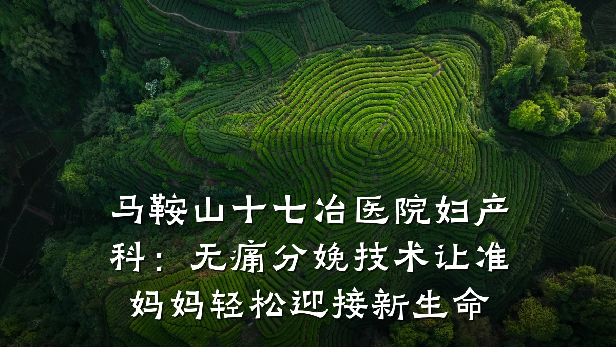 马鞍山十七冶医院妇产科:无痛分娩技术让准妈妈轻松迎接新生命