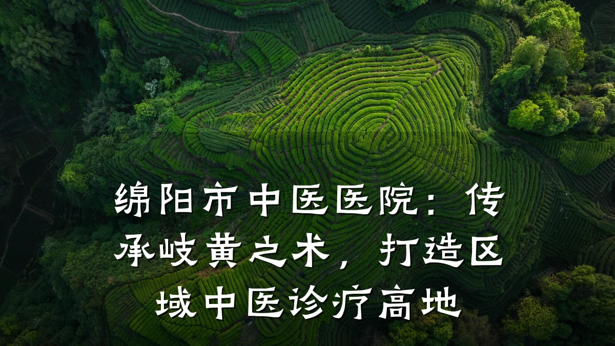 绵阳市中医医院:传承岐黄之术,打造区域中医诊疗高地