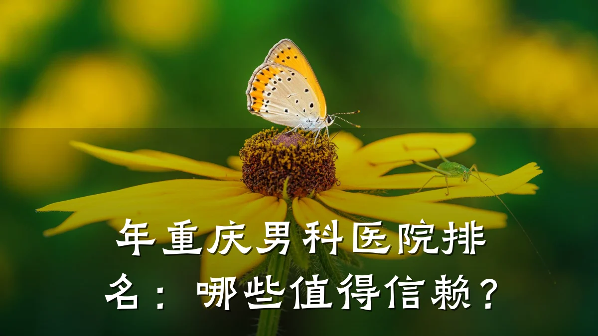 年重庆男科医院排名:哪些值得信赖?
