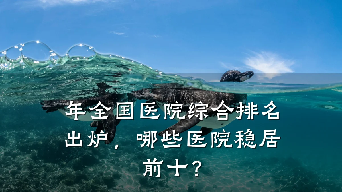 年全国医院综合排名出炉,哪些医院稳居前十?