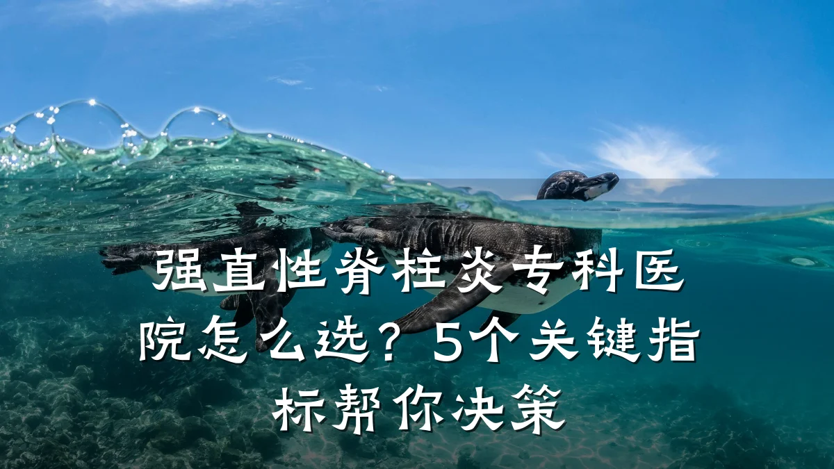 强直性脊柱炎专科医院怎么选?5个关键指标帮你决策