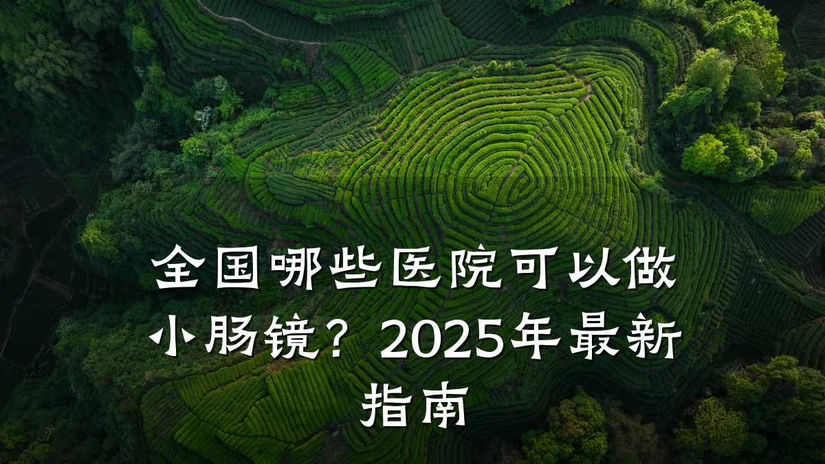 全国哪些医院可以做小肠镜?2025年最新指南