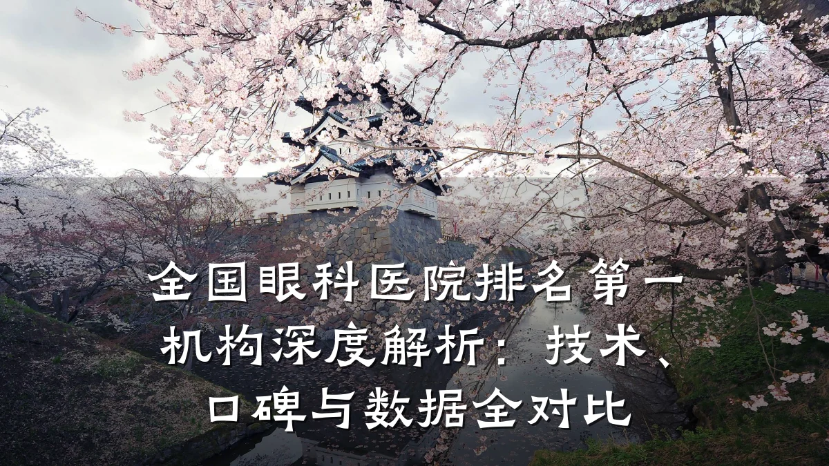 全国眼科医院排名第一机构深度解析：技术、口碑与数据全对比
