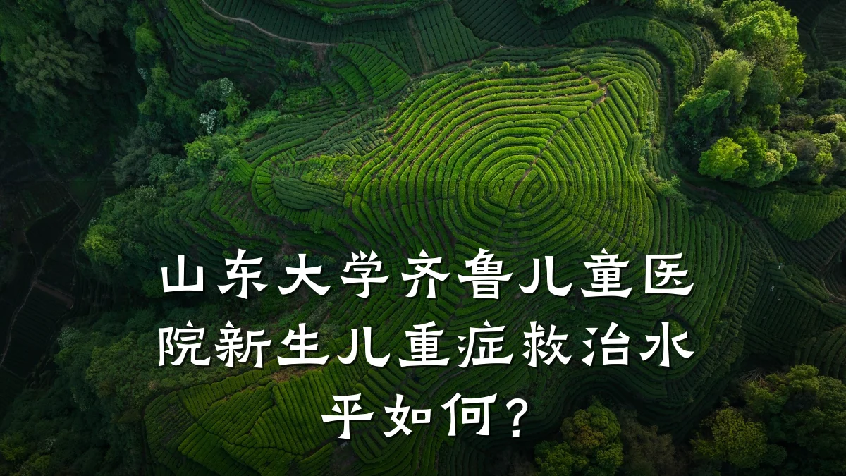 山东大学齐鲁儿童医院新生儿重症救治水平如何?