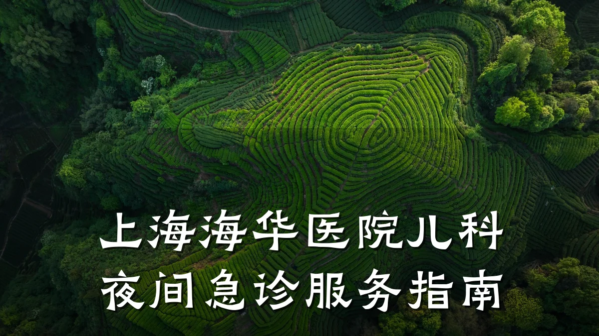 上海海华医院儿科夜间急诊服务指南