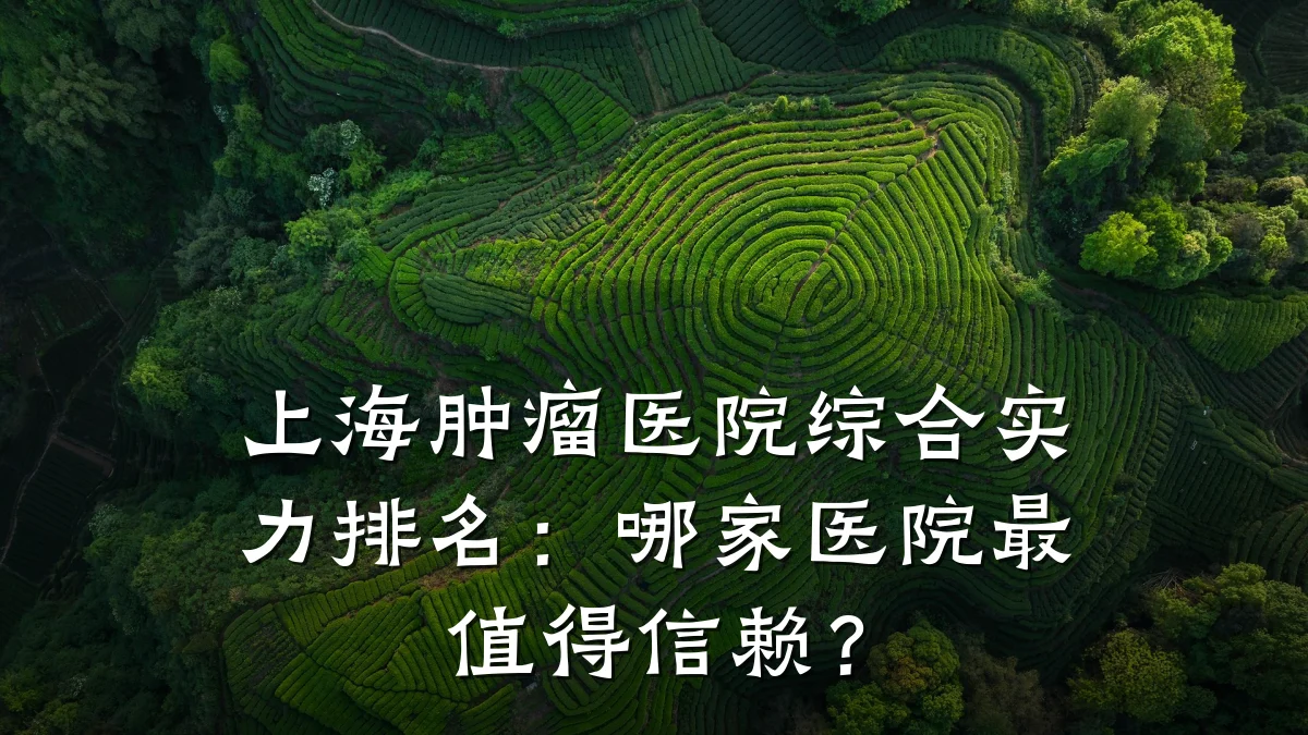 上海肿瘤医院综合实力排名:哪家医院最值得信赖?