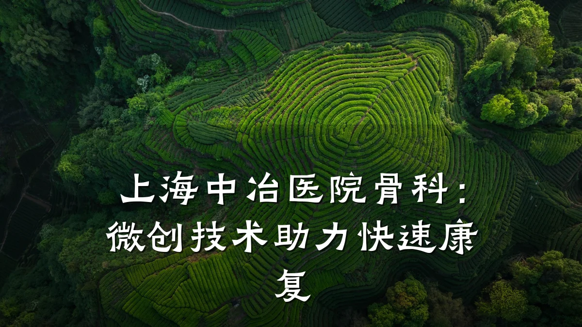 上海中冶医院骨科：微创技术助力快速康复