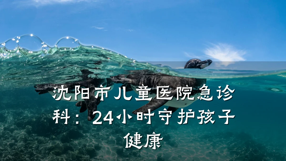 沈阳市儿童医院急诊科:24小时守护孩子健康