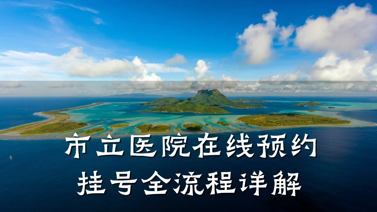 市立医院在线预约挂号全流程详解