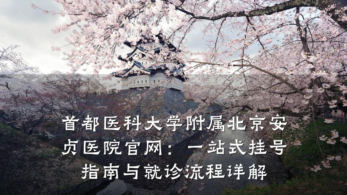 首都医科大学附属北京安贞医院官网:一站式挂号指南与就诊流程详解