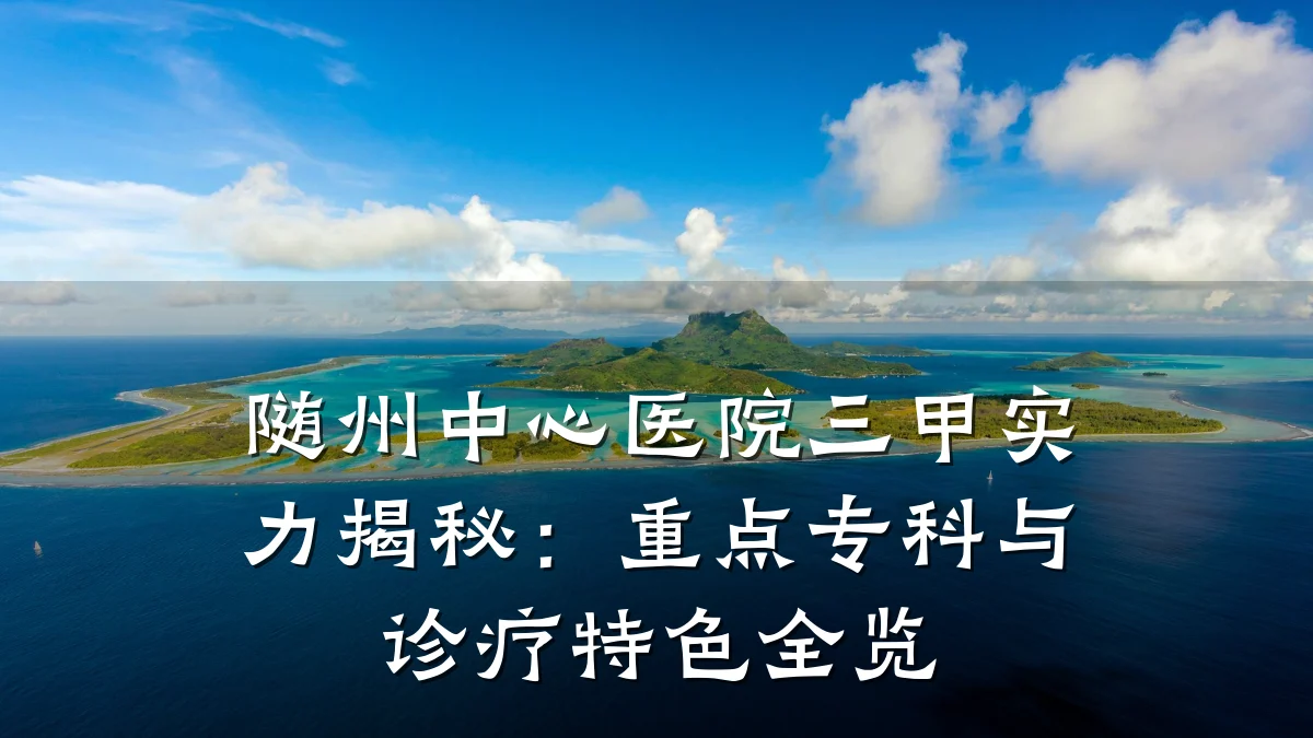 随州中心医院三甲实力揭秘：重点专科与诊疗特色全览