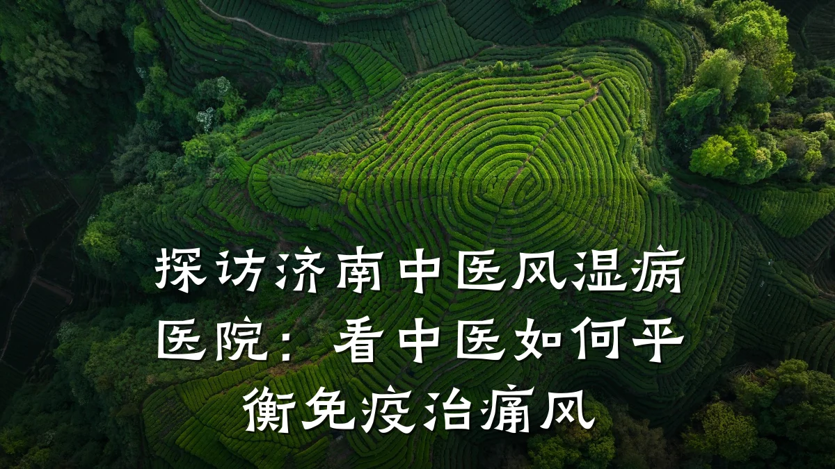 探访济南中医风湿病医院:看中医如何平衡免疫治痛风