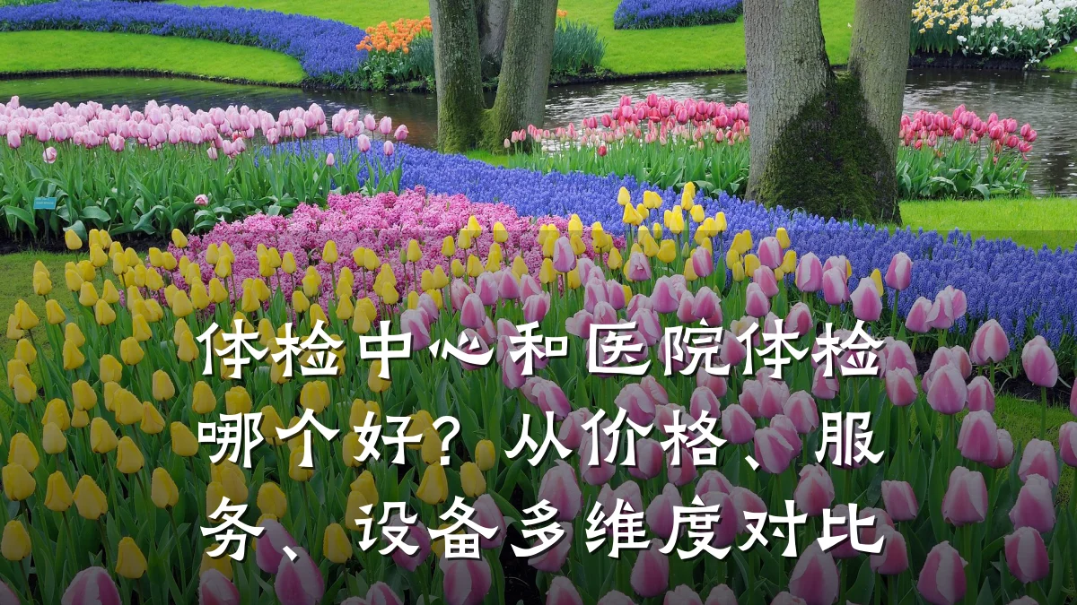 体检中心和医院体检哪个好？从价格、服务、设备多维度对比