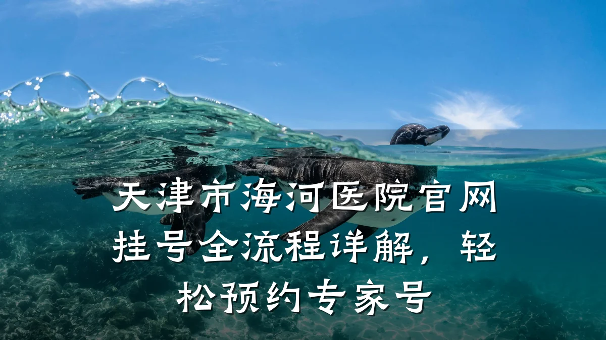 天津市海河医院官网挂号全流程详解，轻松预约专家号