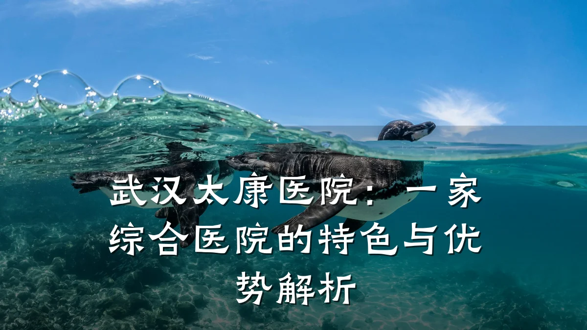 武汉太康医院:一家综合医院的特色与优势解析