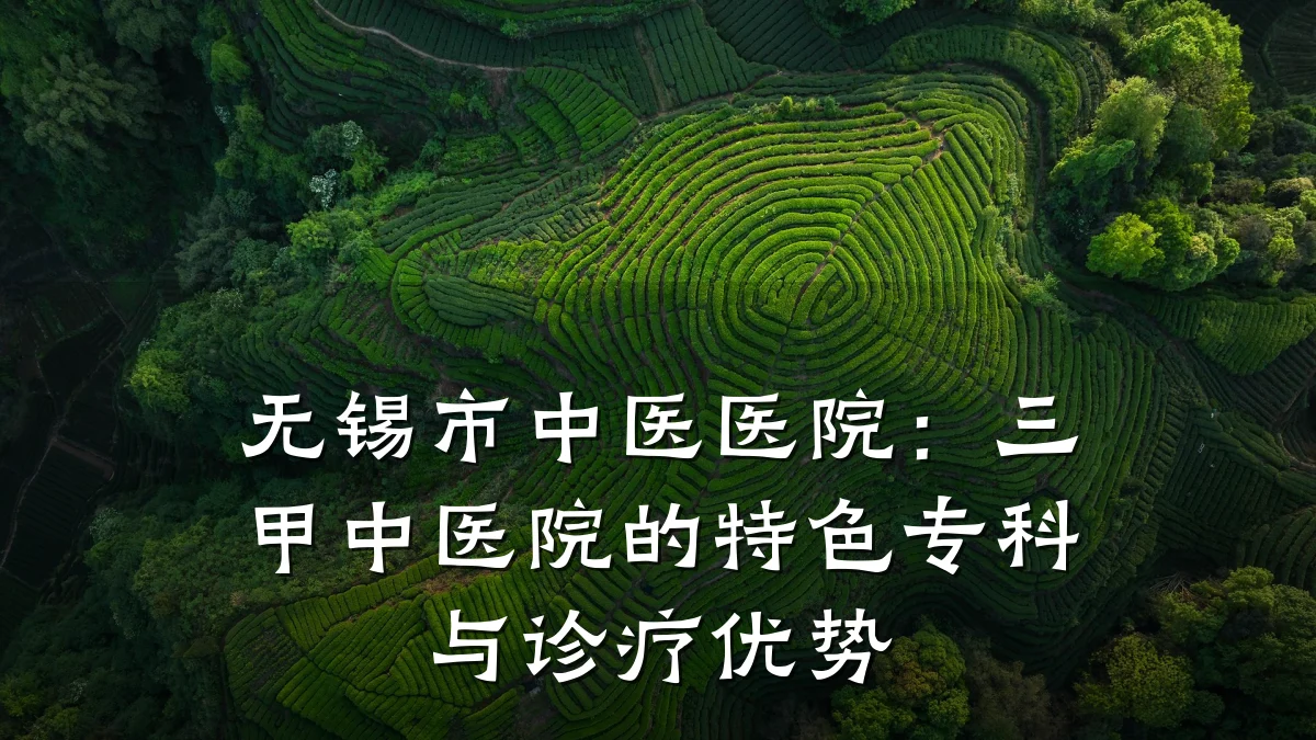 无锡市中医医院：三甲中医院的特色专科与诊疗优势