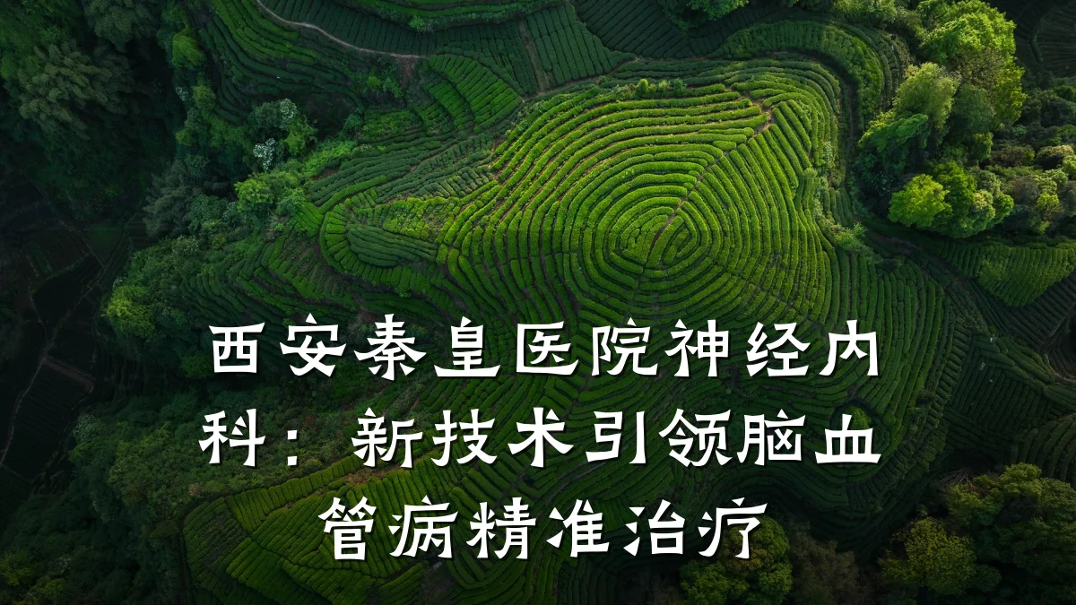 西安秦皇医院神经内科:新技术引领脑血管病精准治疗
