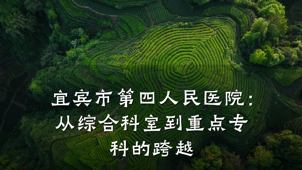 宜宾市第四人民医院:从综合科室到重点专科的跨越