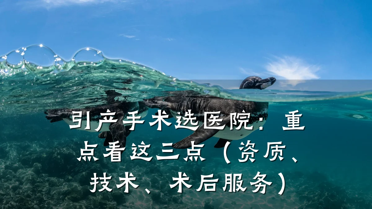 引产手术选医院:重点看这三点(资质、技术、术后服务)