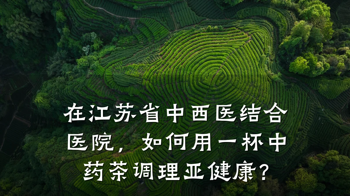 在江苏省中西医结合医院,如何用一杯中药茶调理亚健康?