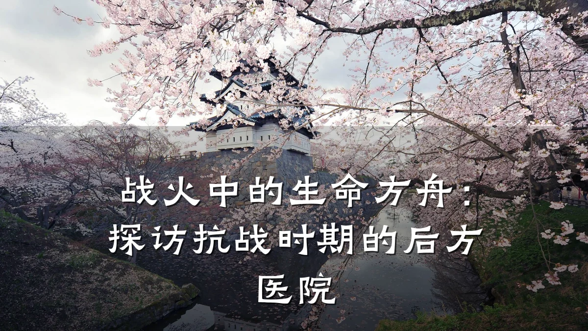 战火中的生命方舟：探访抗战时期的后方医院