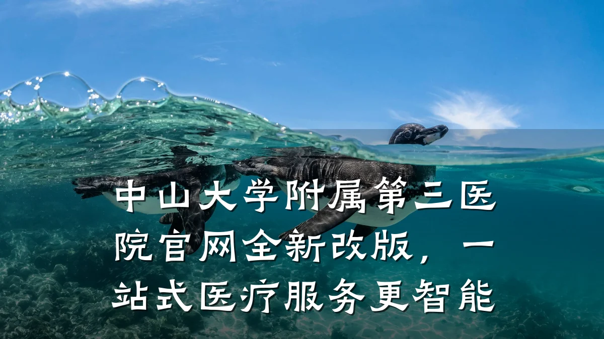 中山大学附属第三医院官网全新改版,一站式医疗服务更智能