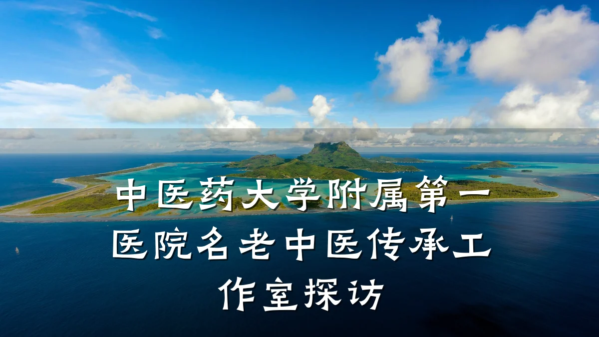 中医药大学附属第一医院名老中医传承工作室探访