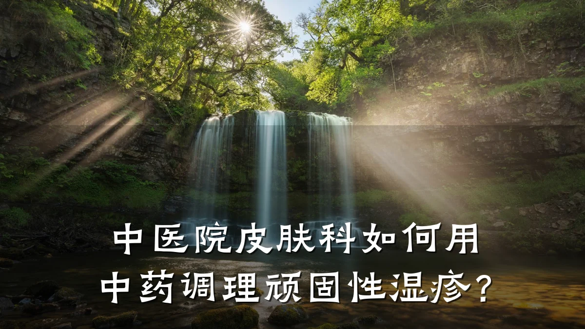 中医院皮肤科如何用中药调理顽固性湿疹?