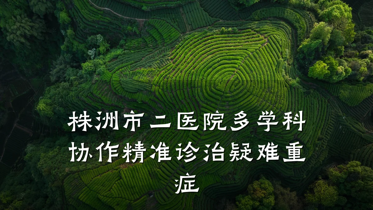 株洲市二医院多学科协作精准诊治疑难重症