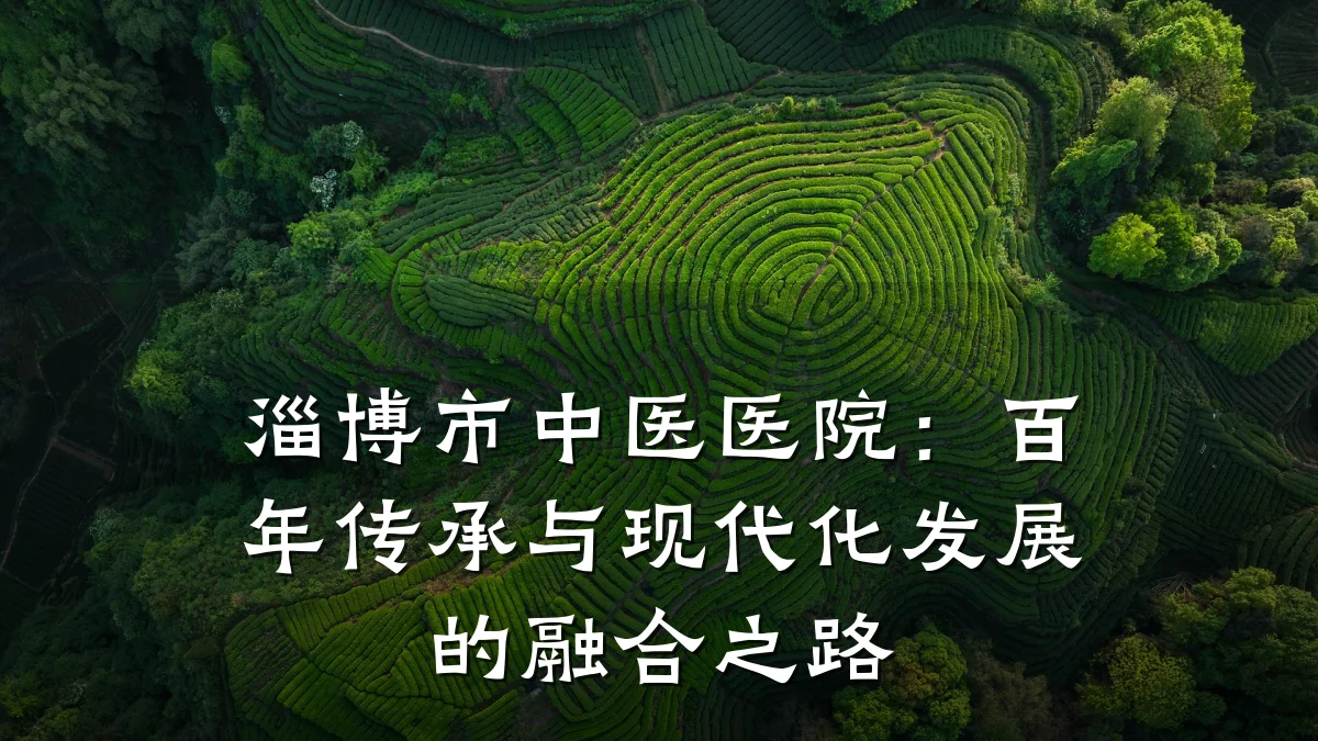 淄博市中医医院:百年传承与现代化发展的融合之路