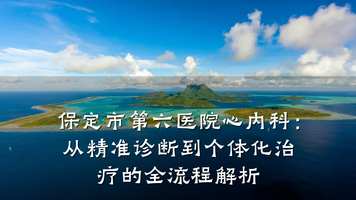 保定市第六医院心内科:从精准诊断到个体化治疗的全流程解析