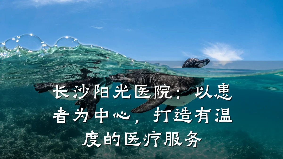 长沙阳光医院：以患者为中心，打造有温度的医疗服务