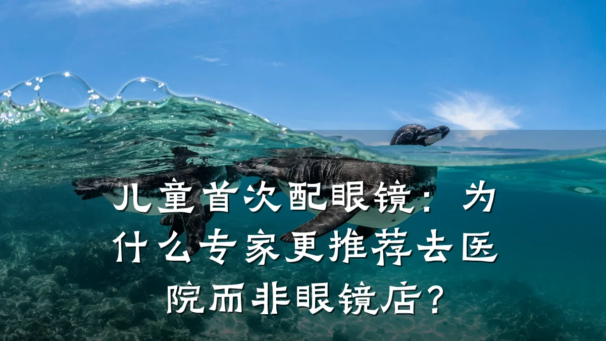 儿童首次配眼镜:为什么专家更推荐去医院而非眼镜店?