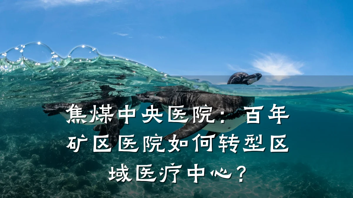焦煤中央医院:百年矿区医院如何转型区域医疗中心?