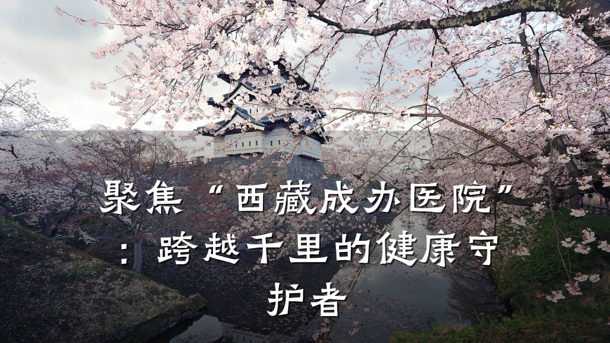 聚焦“西藏成办医院”:跨越千里的健康守护者