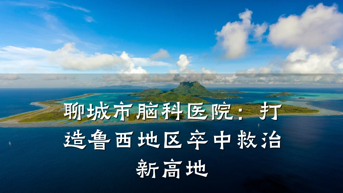 聊城市脑科医院:打造鲁西地区卒中救治新高地