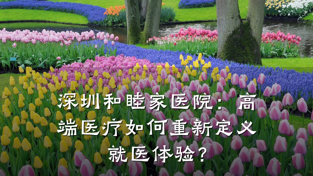 深圳和睦家医院:高端医疗如何重新定义就医体验?