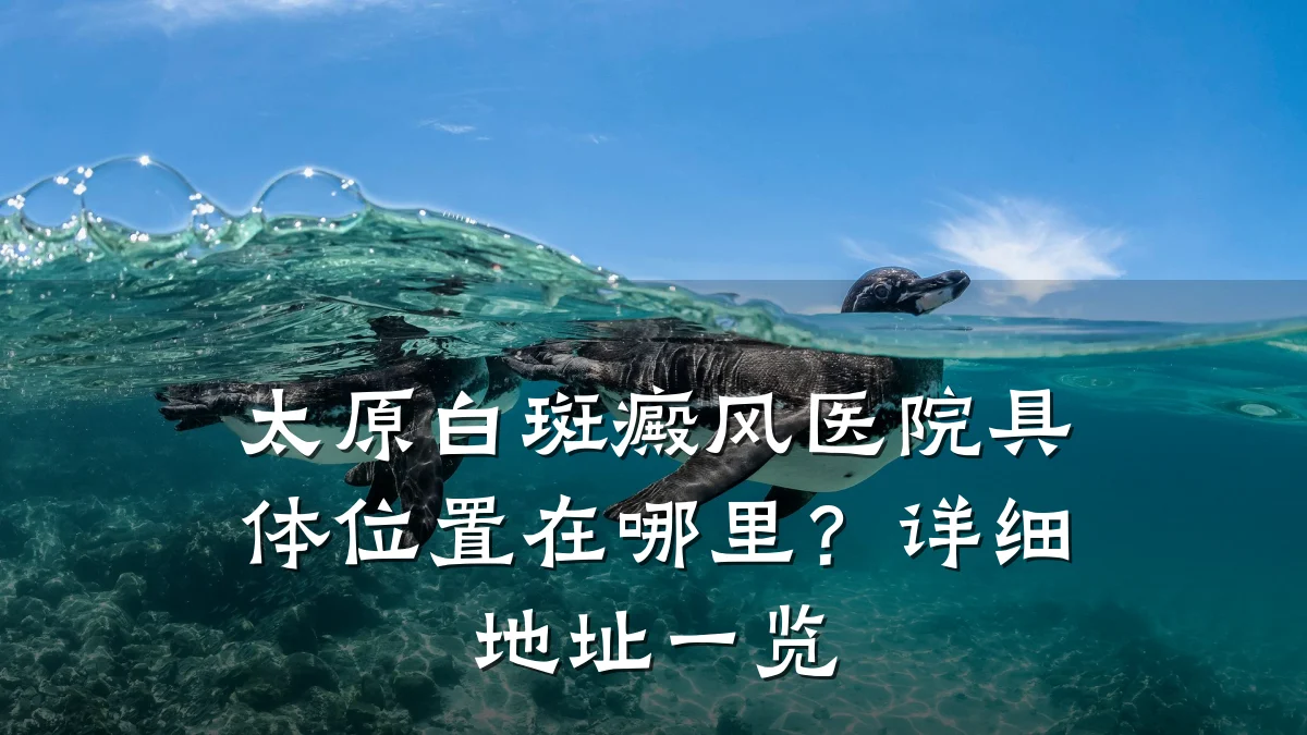 太原白斑癜风医院具体位置在哪里?详细地址一览