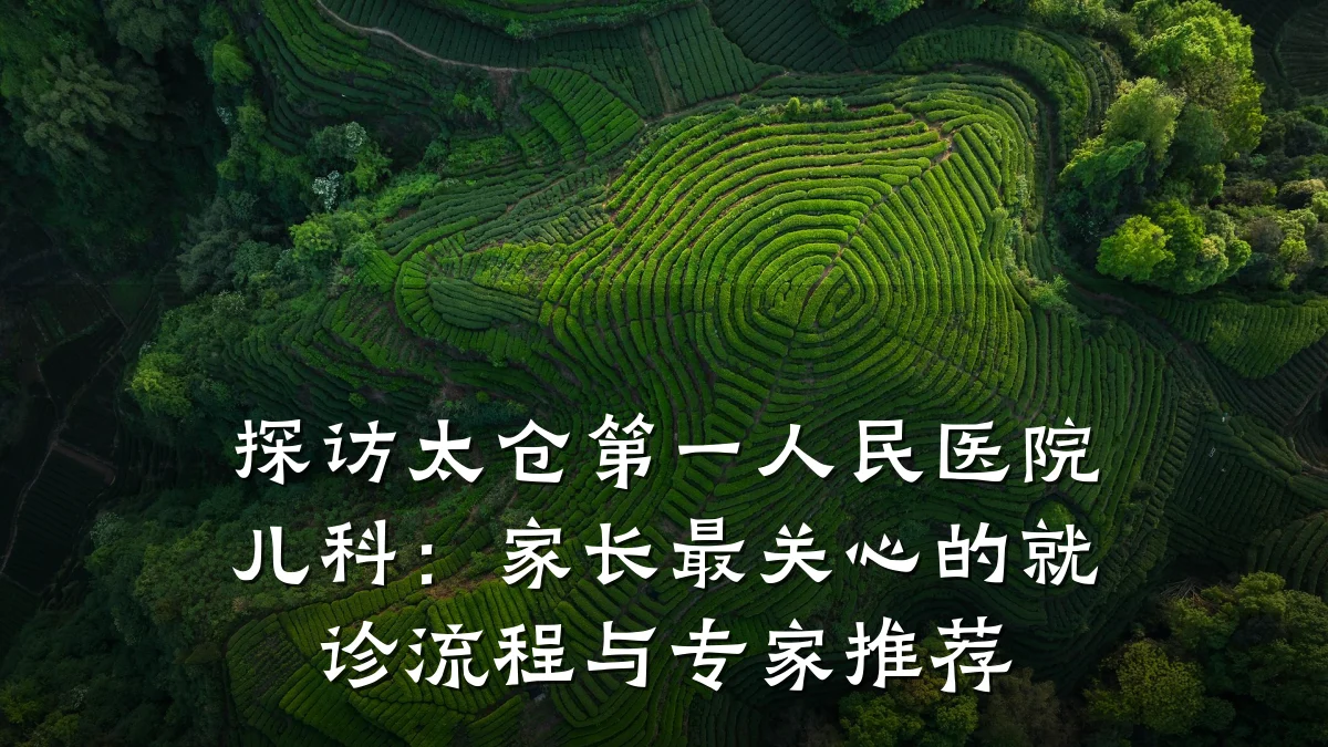 探访太仓第一人民医院儿科:家长最关心的就诊流程与专家推荐