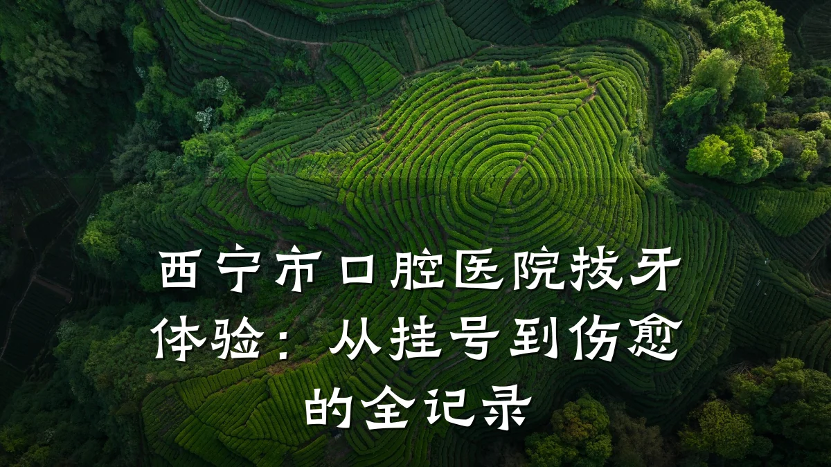 西宁市口腔医院拔牙体验:从挂号到伤愈的全记录