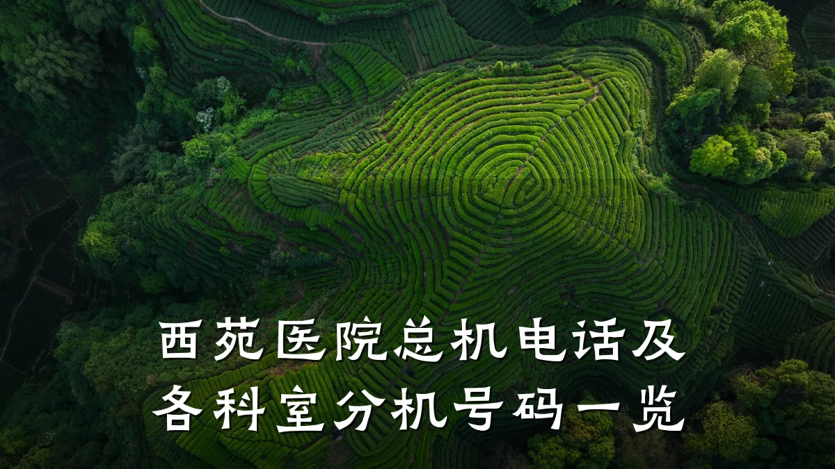 西苑医院总机电话及各科室分机号码一览