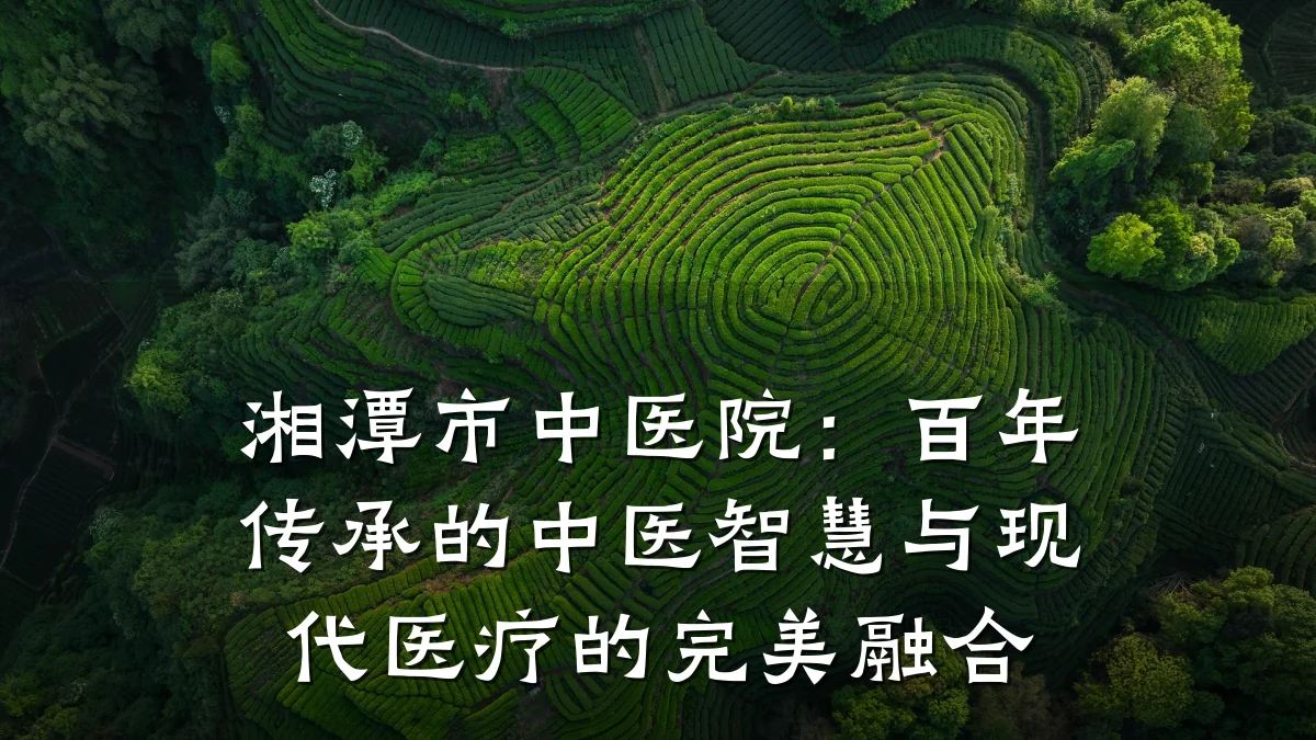 湘潭市中医院：百年传承的中医智慧与现代医疗的完美融合