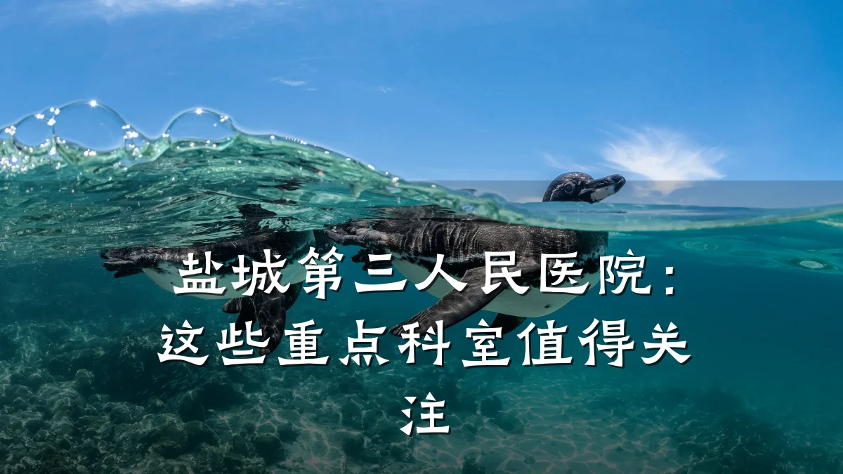 盐城第三人民医院：这些重点科室值得关注