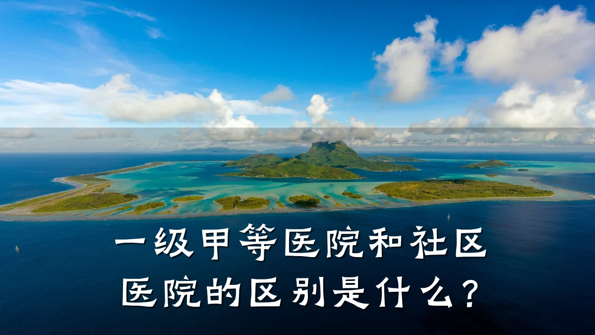 一级甲等医院和社区医院的区别是什么?