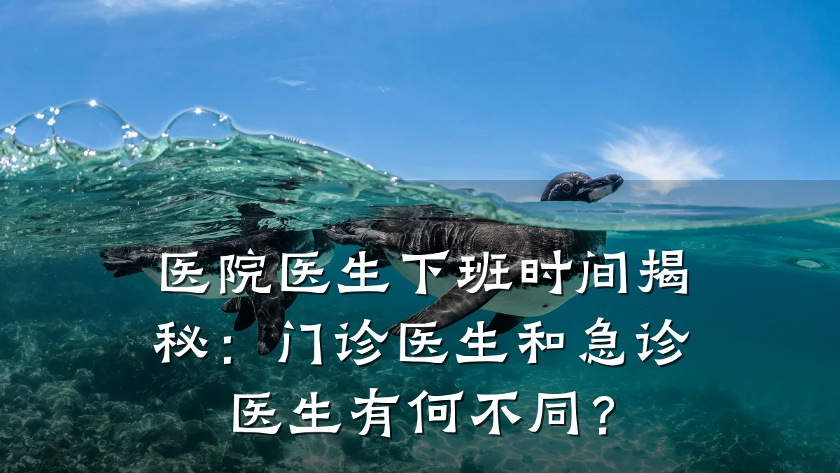 医院医生下班时间揭秘:门诊医生和急诊医生有何不同?