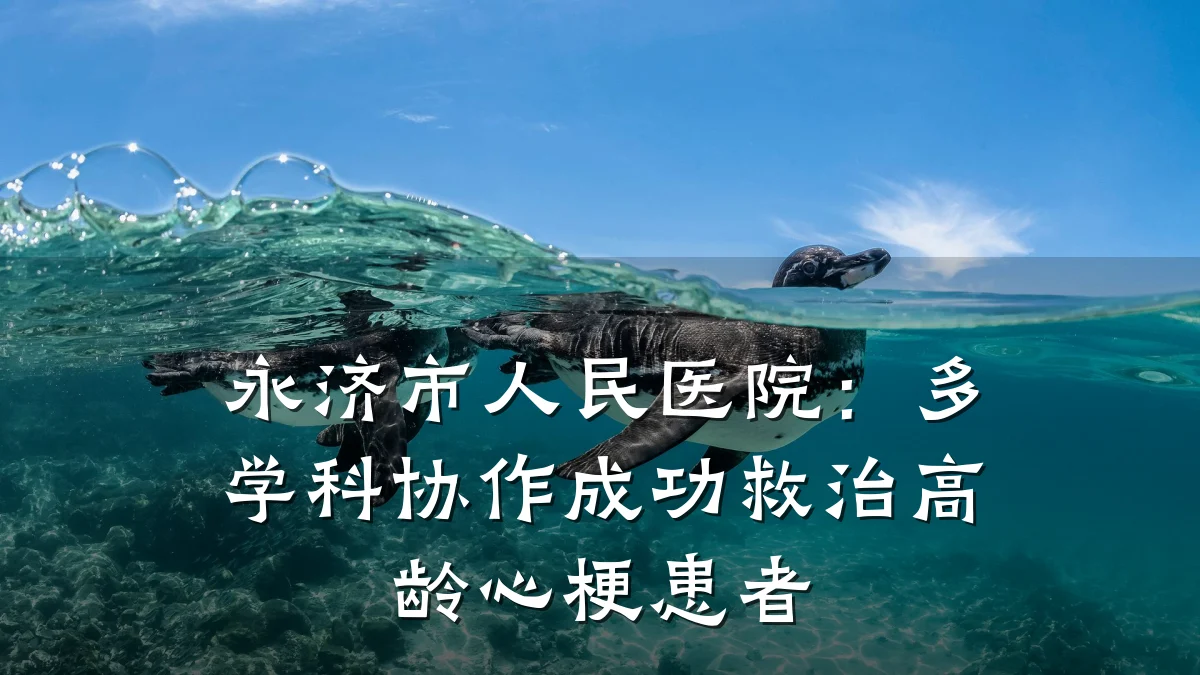 永济市人民医院:多学科协作成功救治高龄心梗患者