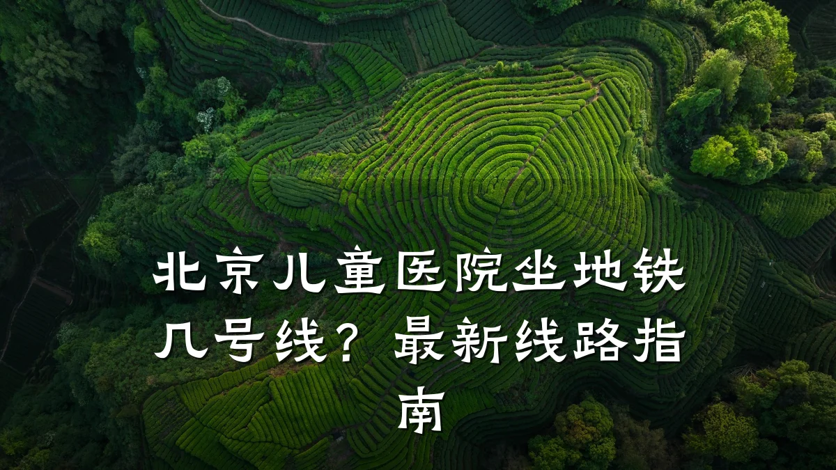 北京儿童医院坐地铁几号线?最新线路指南