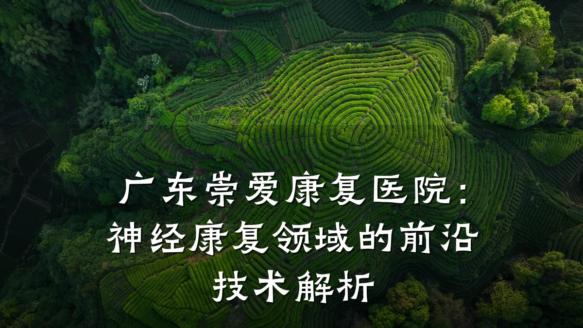 广东崇爱康复医院:神经康复领域的前沿技术解析