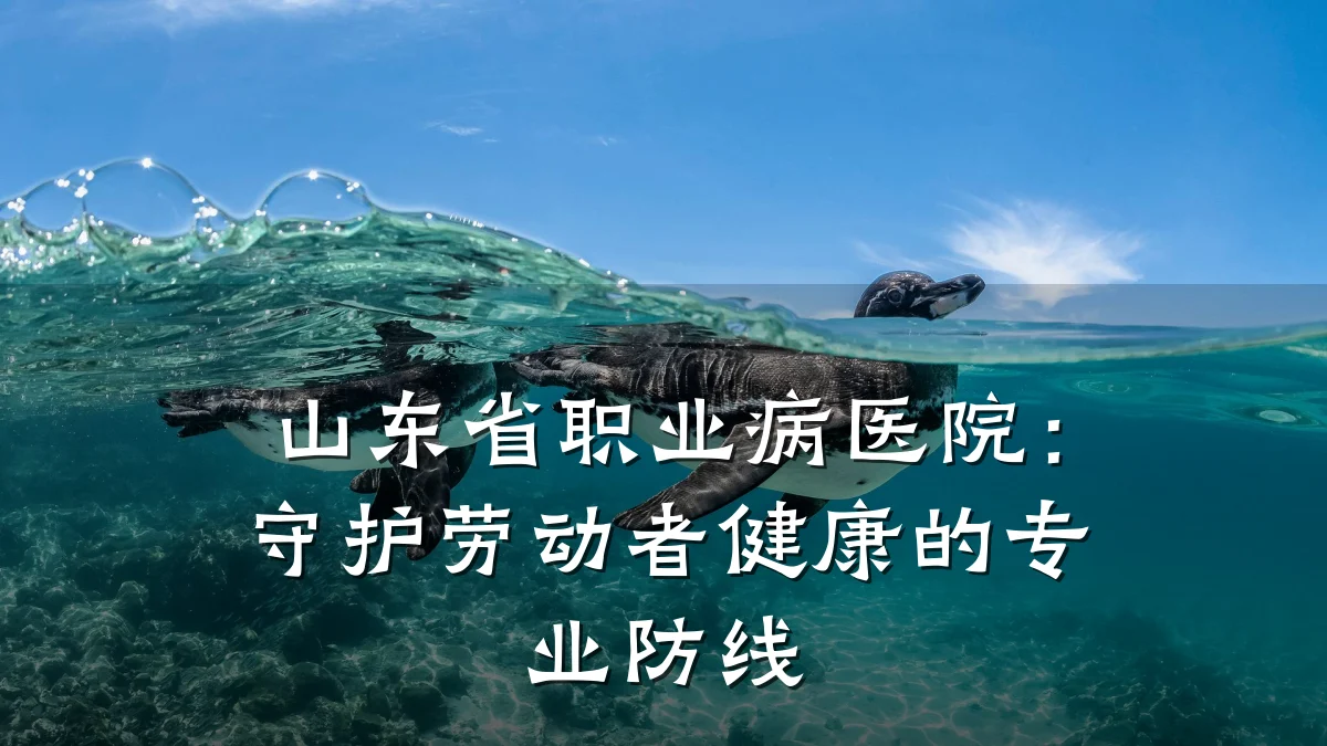 山东省职业病医院:守护劳动者健康的专业防线